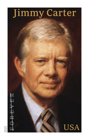 2025 Jimmy Carter Stamps USPS Forever Stamps