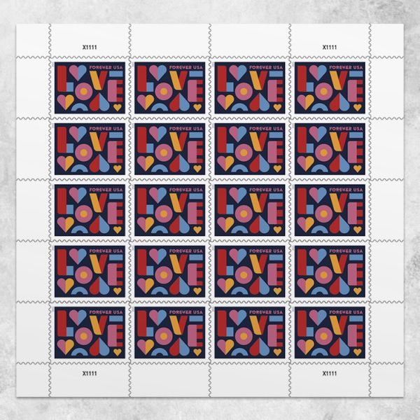 2021 Love Forever Stamps | Forever Stamps US Postage Stamps