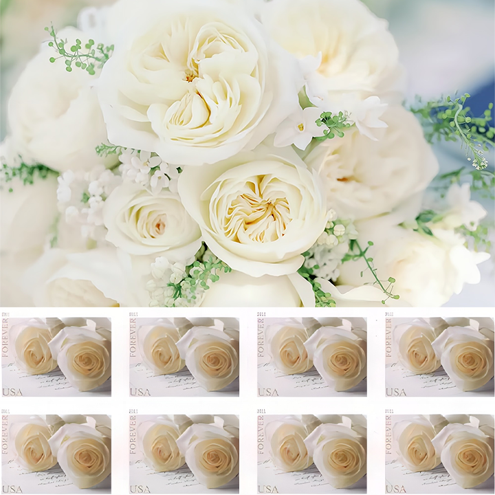 2011 Wedding Roses Commemorative stamps | Forever Stamps US Postage Stamps
