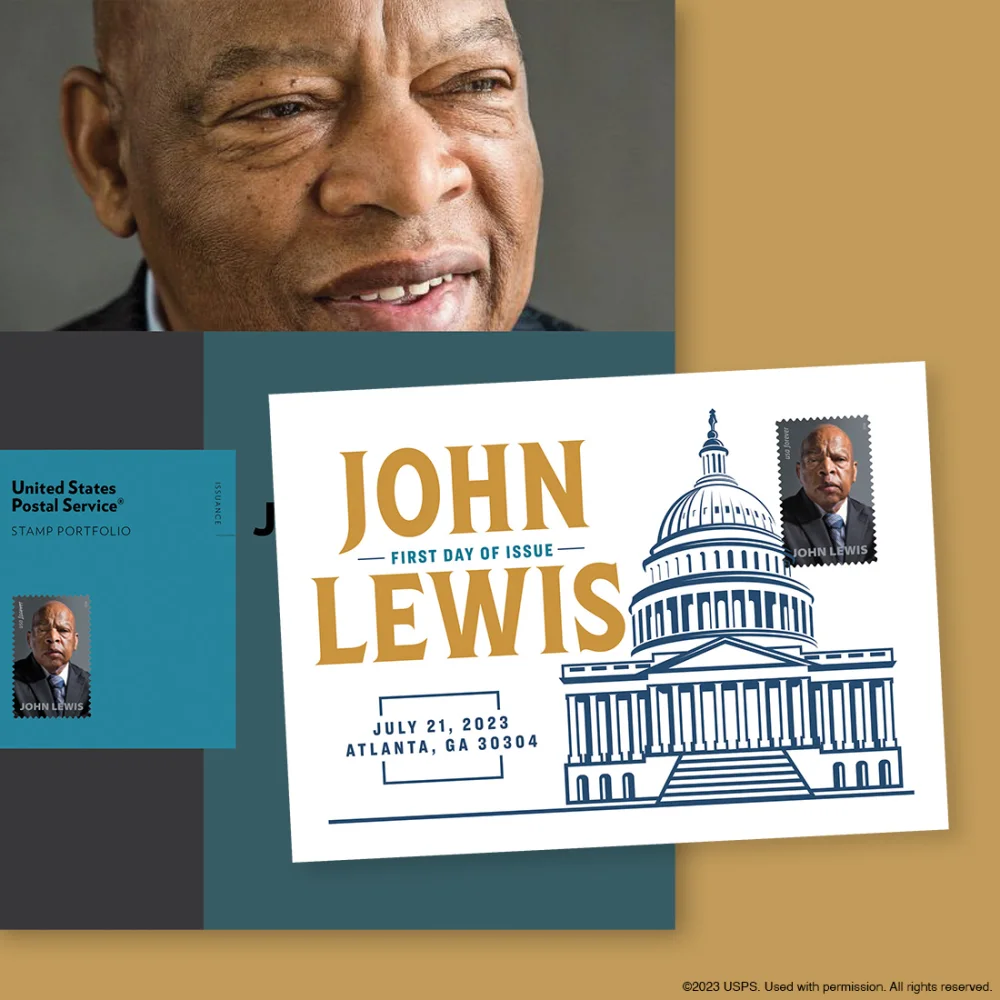2023 John Lewis Forever®Stamp | Forever Stamps US Postage Stamps