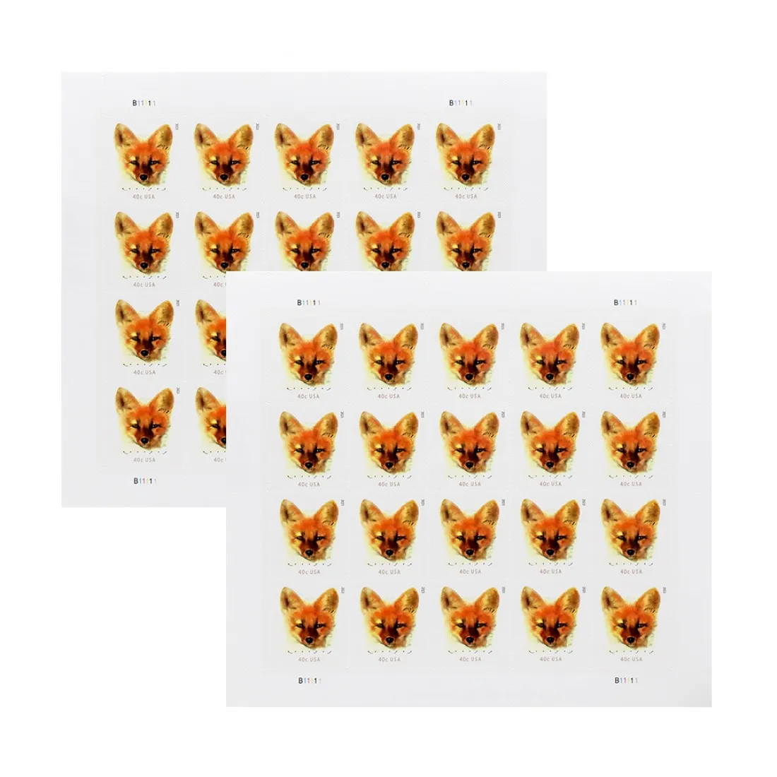 2023 RED FOX stamps - Forever Stamps