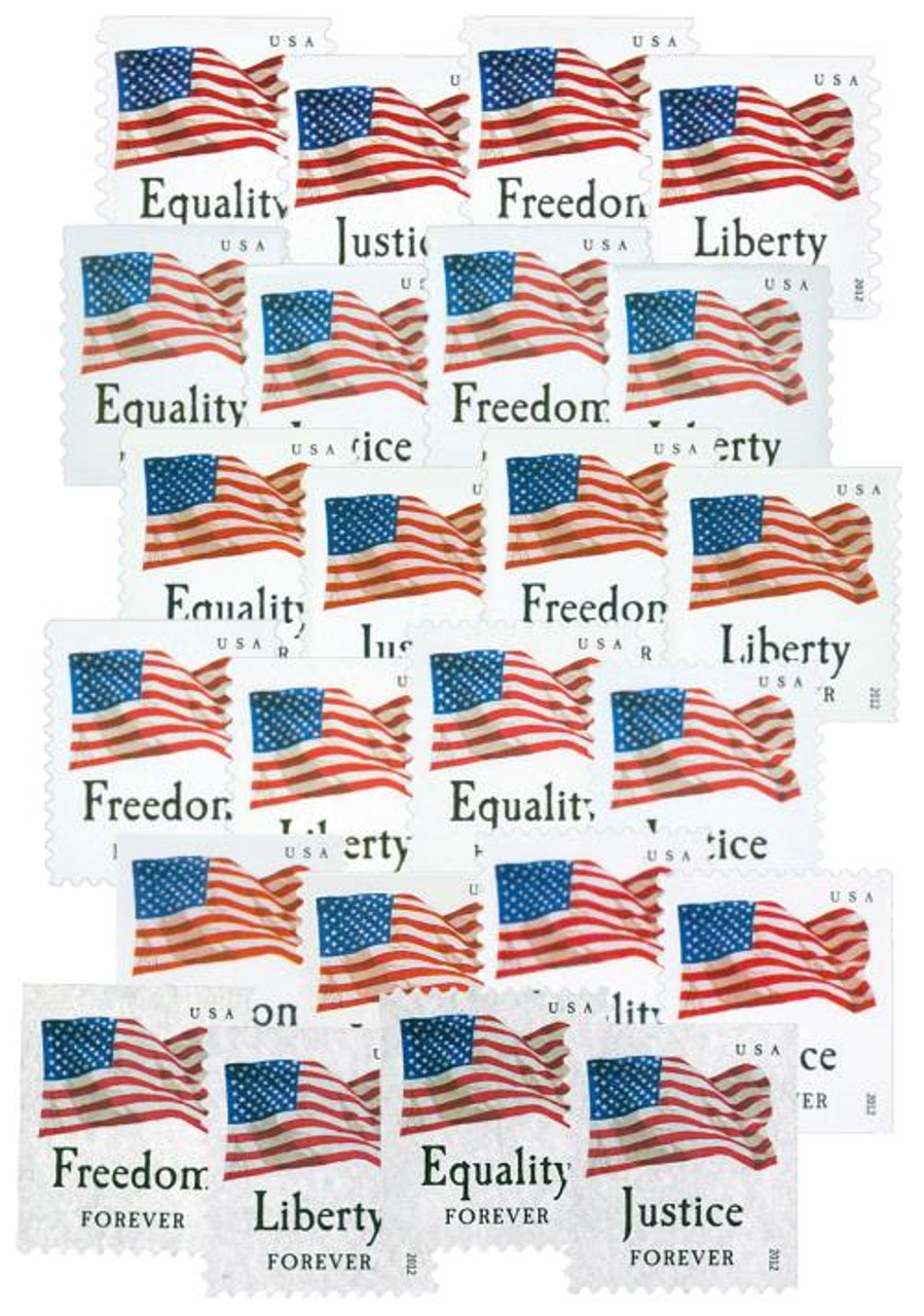 2012 U.S. Flag Forever Stamps books | Forever Stamps US Postage Stamps