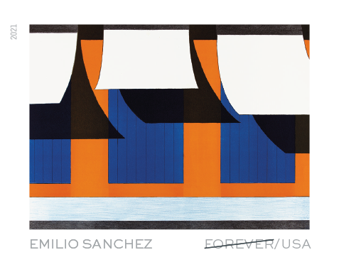 2021 Emilio Sanchez Forever Stamps 100 PCS | Forever Stamps US Postage Stamps