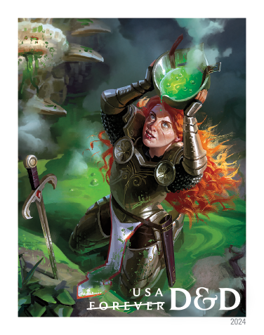 2024 Dungeons & Dragons Stamps - Forever Stamps