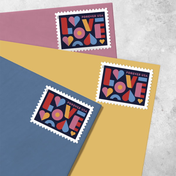 2021 Love Forever Stamps - Forever Stamps