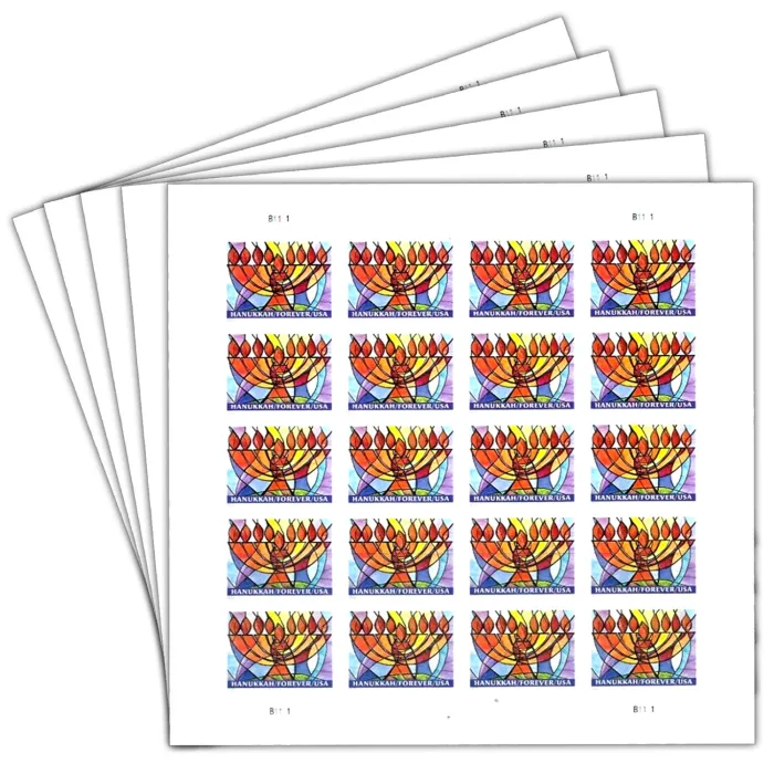 2022 Hanukkah Stamps - Forever Stamps
