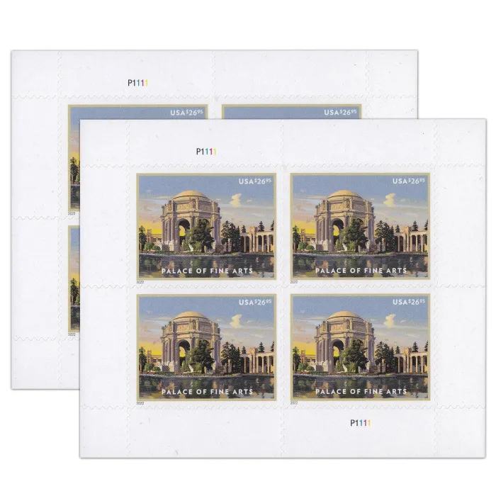 2022 Palace of Fine Arts 100 PCS - Forever Stamps
