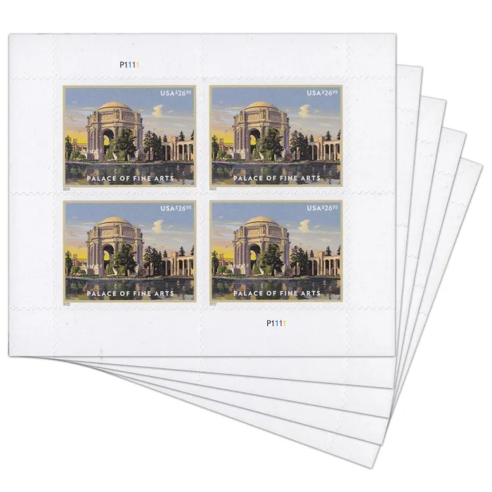 2022 Palace of Fine Arts 100 PCS - Forever Stamps