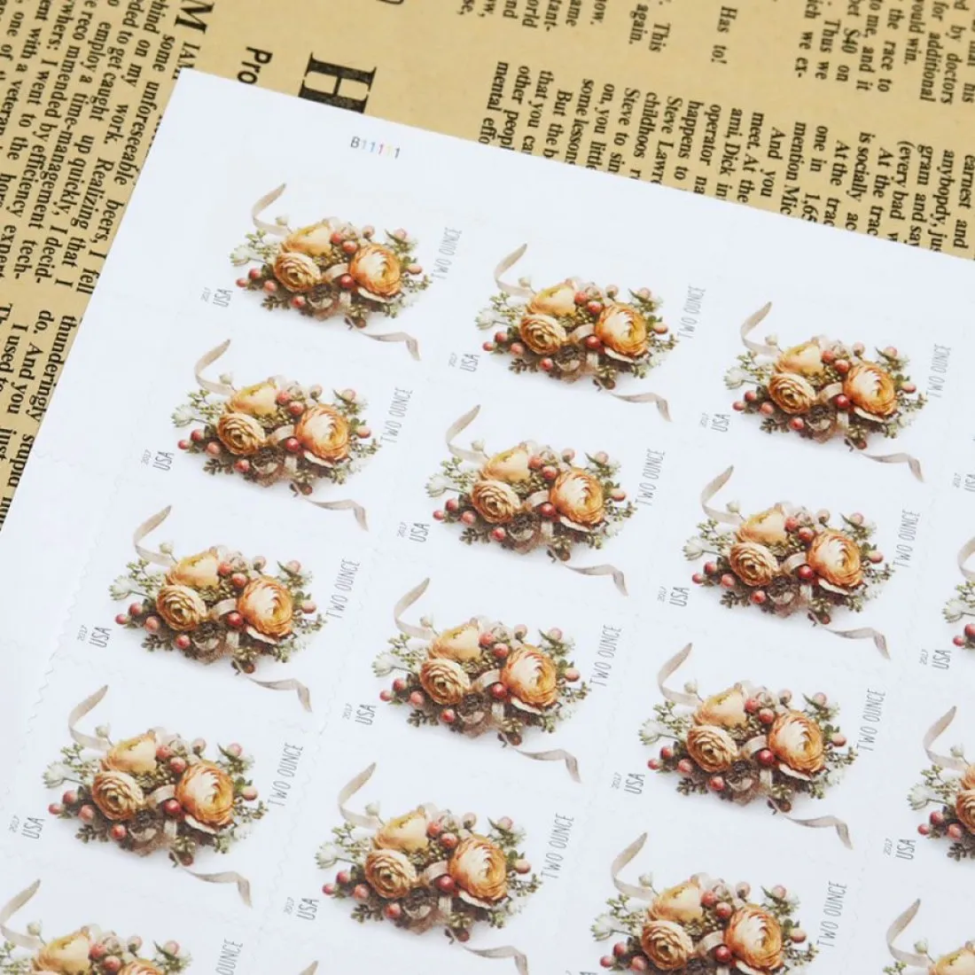 2017 Celebration Corsage Stamps - Forever Stamps