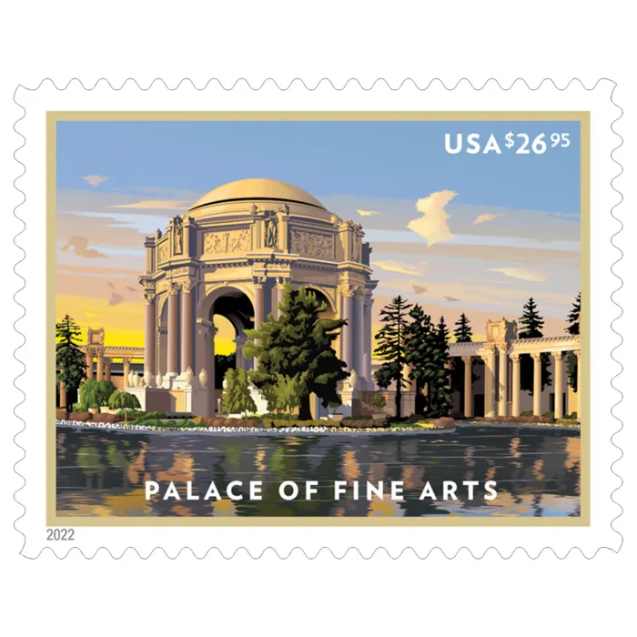 2022 Palace of Fine Arts 100 PCS - Forever Stamps