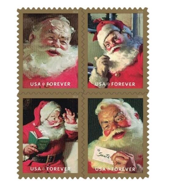 Big Sales! A Christmas Collection Stamps,300 Pcs - Forever Stamps