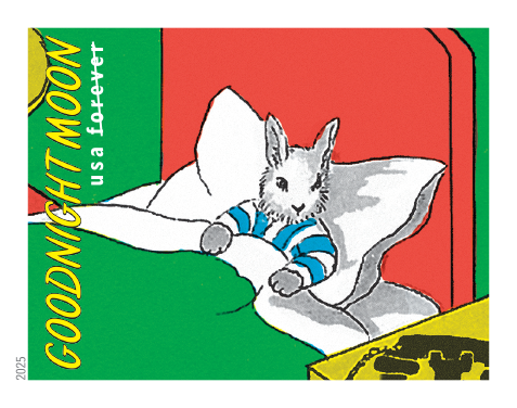 2025 Goodnight Moon Stamps 80 pcs - Forever Stamps