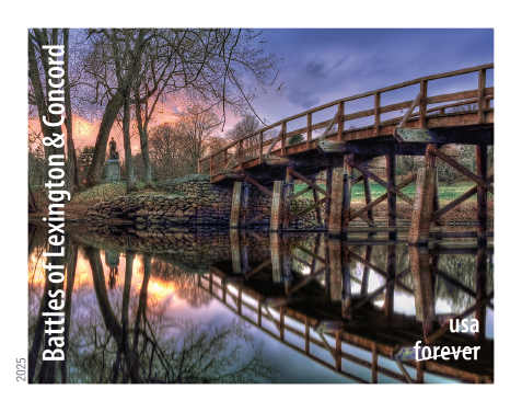 2025 Battlefields of the American Revolution Stamps - Forever Stamps